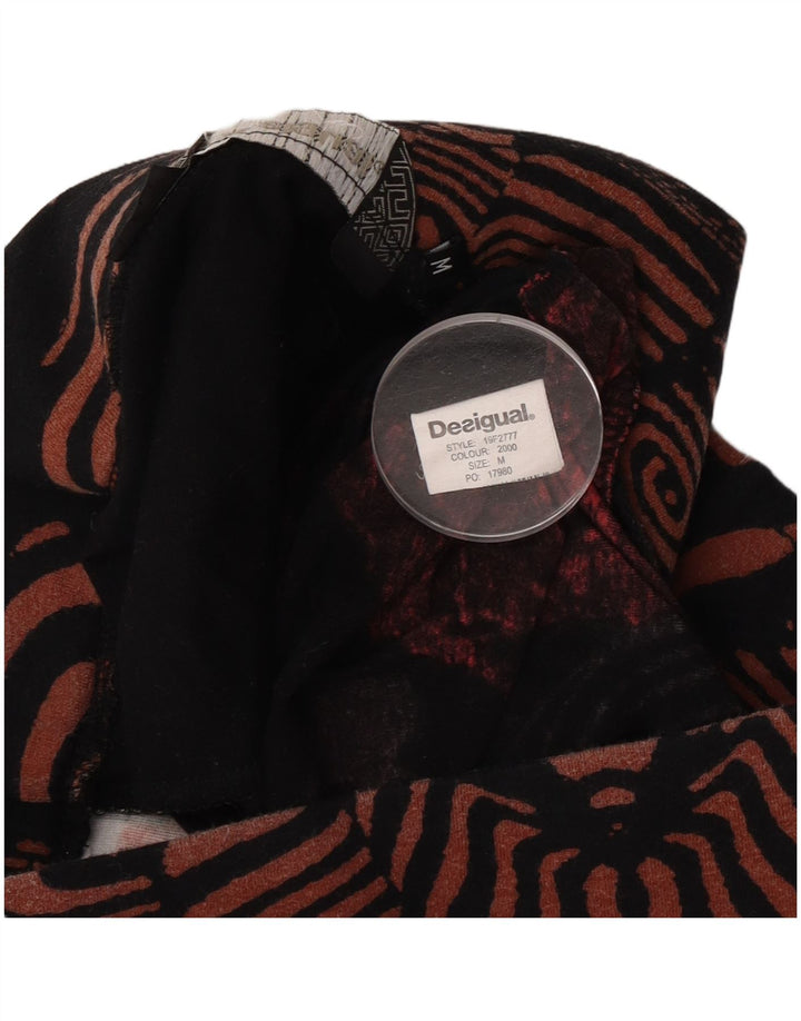 Desigual Gonna a trapezio grafica da donna media W30 patchwork nero