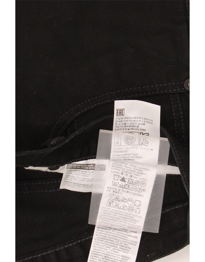 Jeans Bootcut da uomo Levi's W34 L30 cotone nero