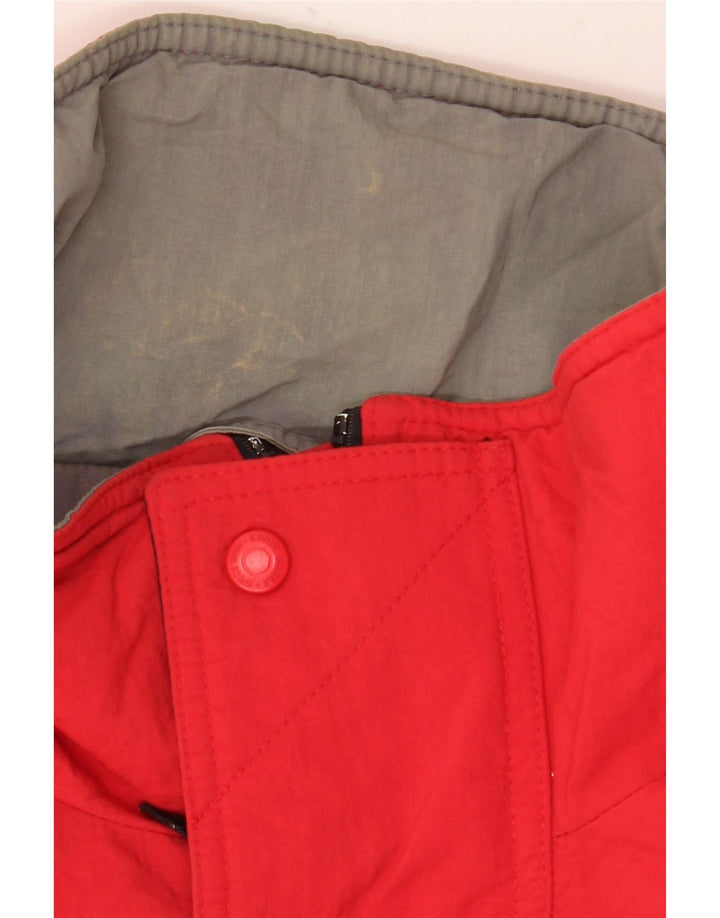Giacca imbottita da uomo Eddie Bauer UK 42 XL cotone rosso