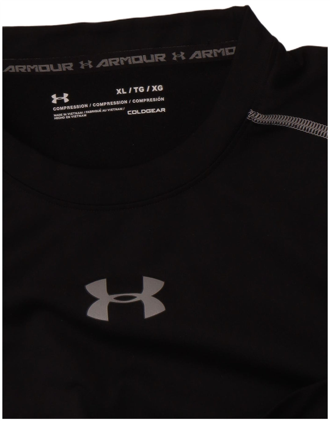 Maglia a compressione da uomo Under Armour manica lunga XL nera