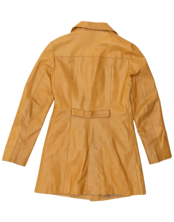 Cappotto in pelle da donna Terranova UK 10 Piccolo in pelle beige