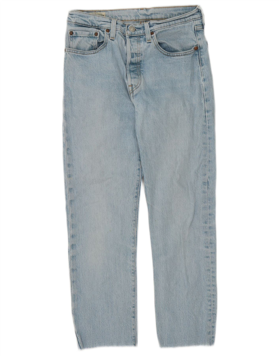 Jeans dritti da donna Levi's W27 L26 cotone blu