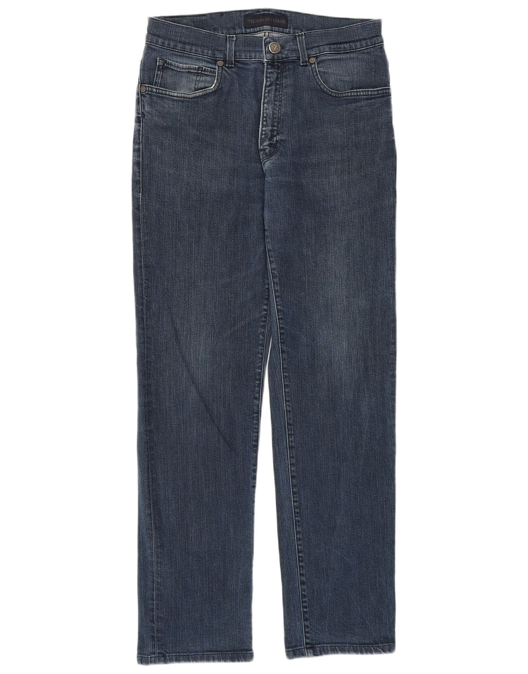 Jeans Slim Donna Trussardi W32 L30 Blu Cotone