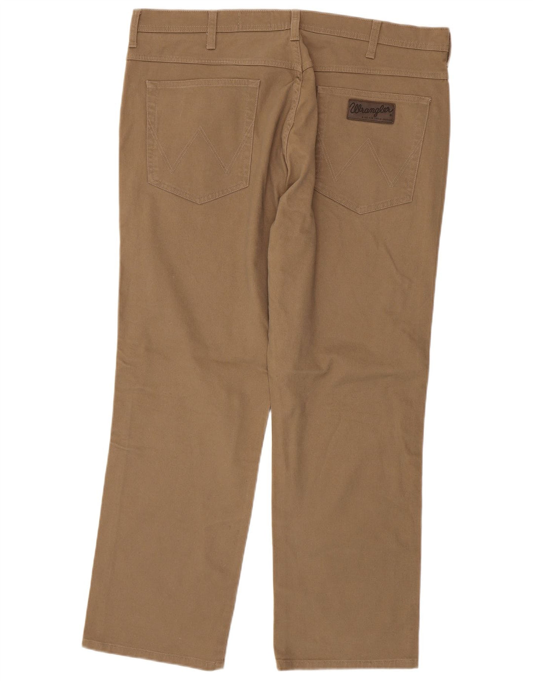 WRANGLER Pantaloni casual dritti elasticizzati Arizona da uomo W40 L30 Marrone