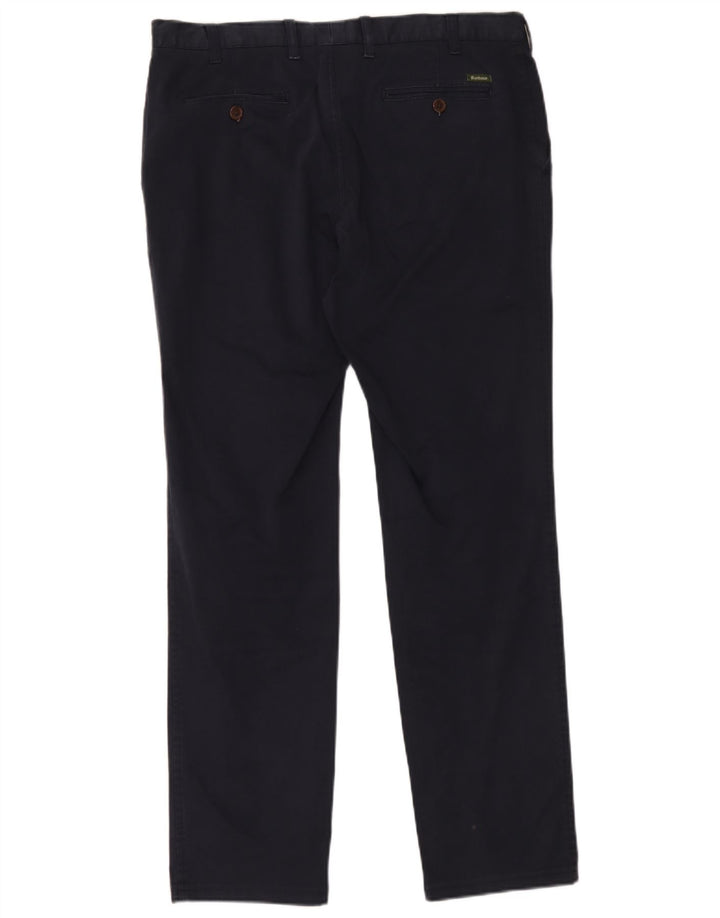 Pantaloni chino Barbour da uomo vestibilità regolare IT 48 medio W36 L32 blu navy