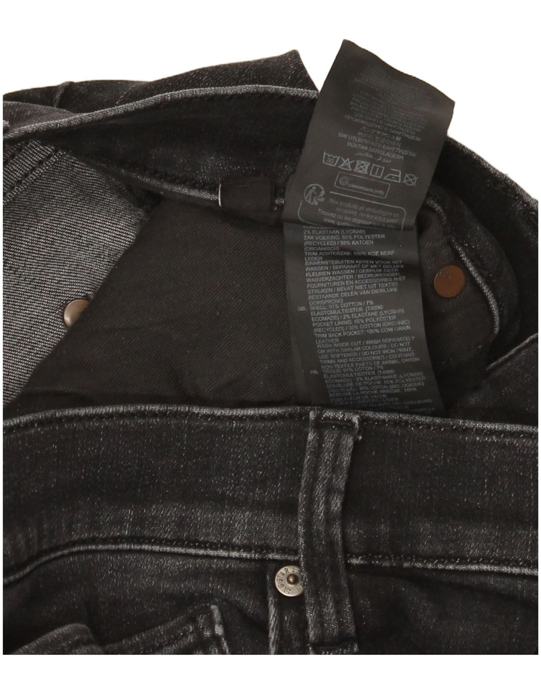 Jeans slim da uomo G-Star W36 L30 cotone nero