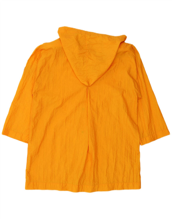 Impermeabile Oversize con Cappuccio KRIZIA Donna IT 40 Small Arancione Poliammide