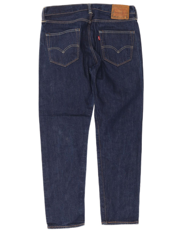 Levi's Uomo 501 CT Jeans dritti W34 L32 Cotone Blu