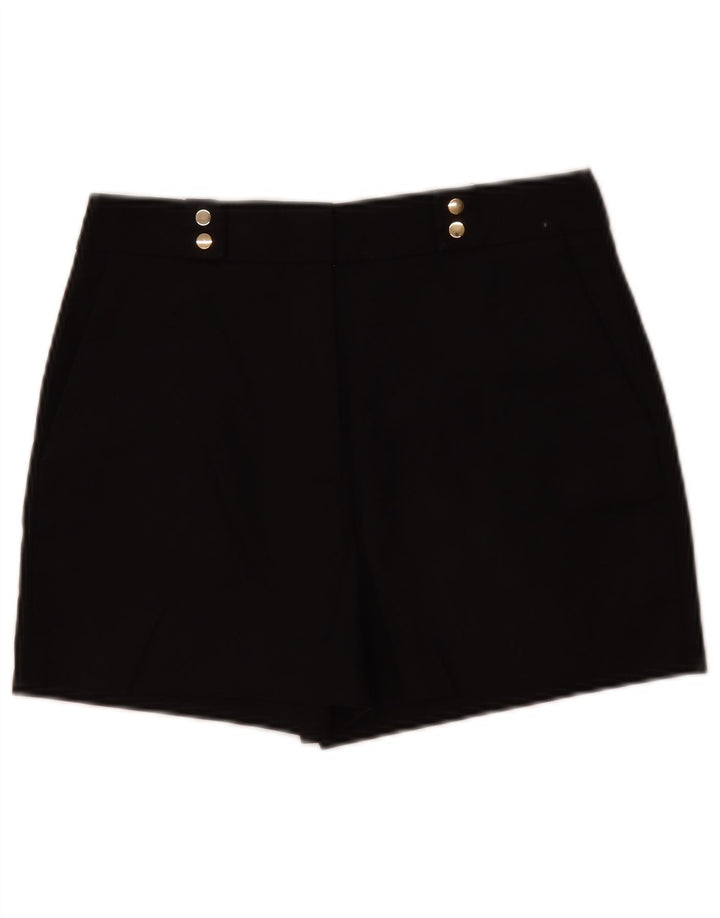Pantaloncini casual da donna Zara piccoli W26 cotone nero