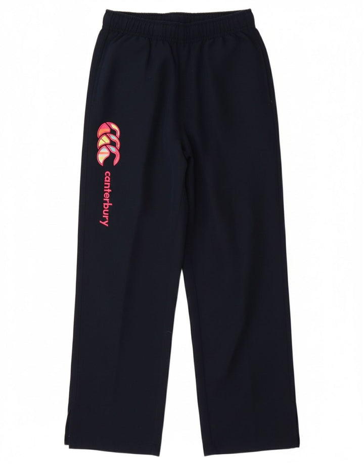 Pantaloni da tuta con grafica per ragazze CANTERBURY 9-10 anni blu navy