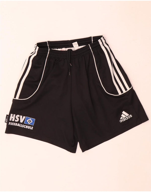 Pantaloncini sportivi Adidas Climalite Graphic da uomo XS poliestere nero