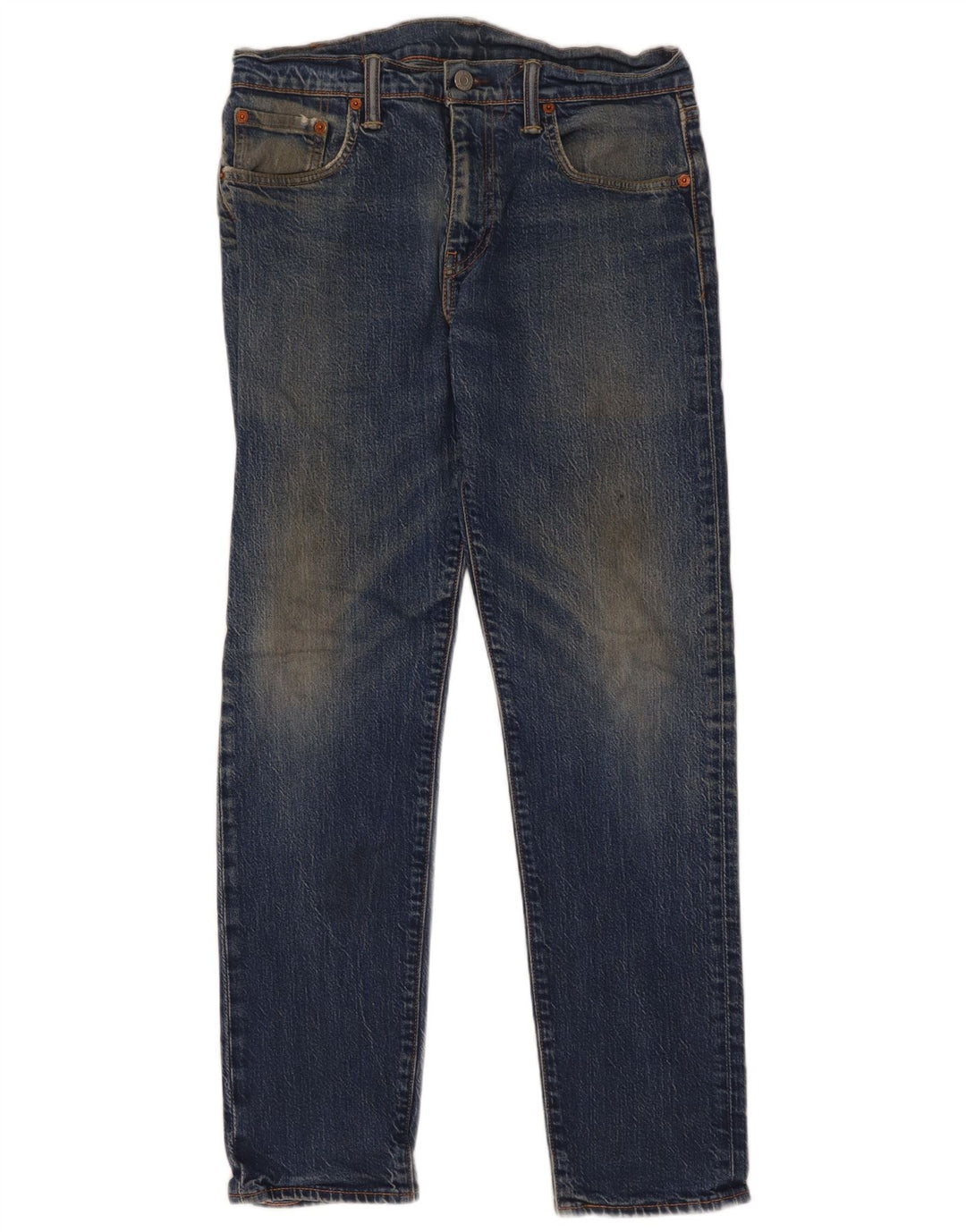 Jeans slim da uomo Levi's W30 L32 in cotone blu