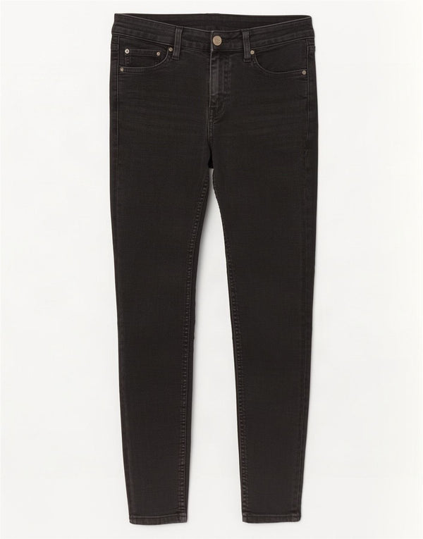 Marks & Spencer Donna The Ivy Skinny Jeans UK 10 Small W28 L28 Nero