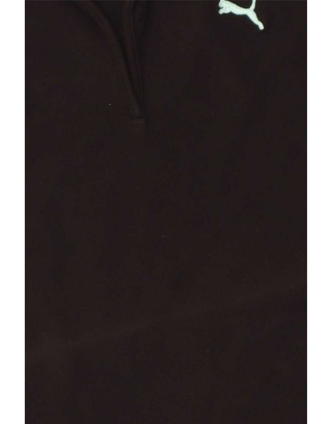 Polo da donna Puma UK 10 piccola in cotone nero