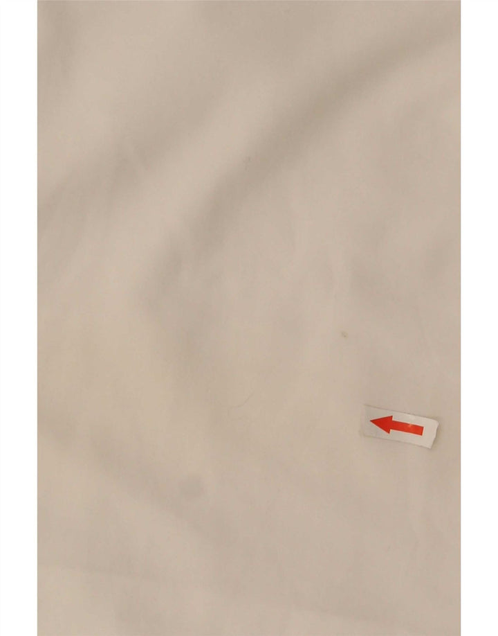 Pantaloncini sportivi Reebok da uomo Bermuda piccoli in poliestere bianco