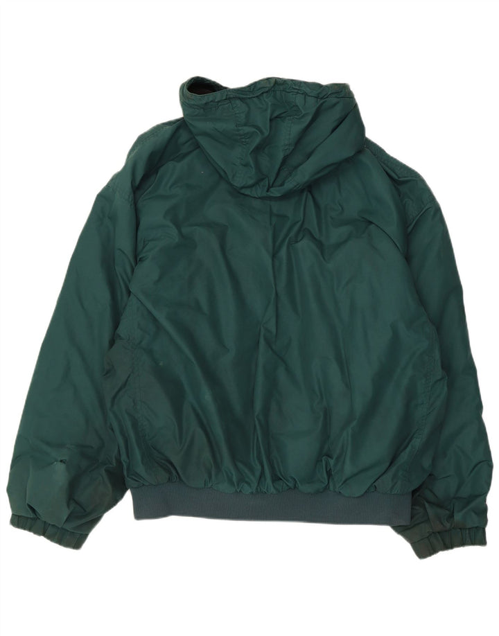 Giacca a vento con cappuccio da uomo Columbia UK 40 Large Verde