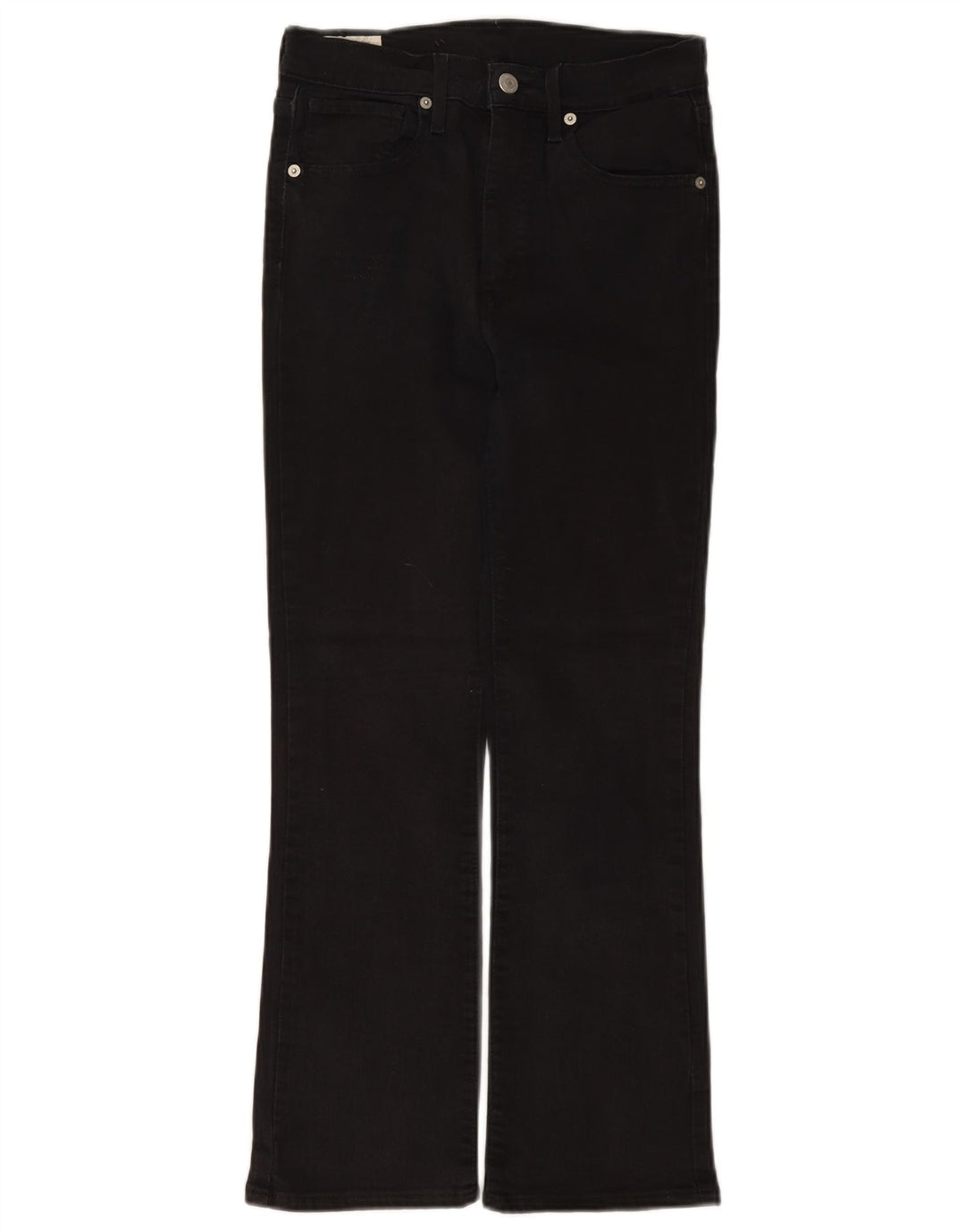 Jeans dritti da donna Levi's W27 L25 cotone nero