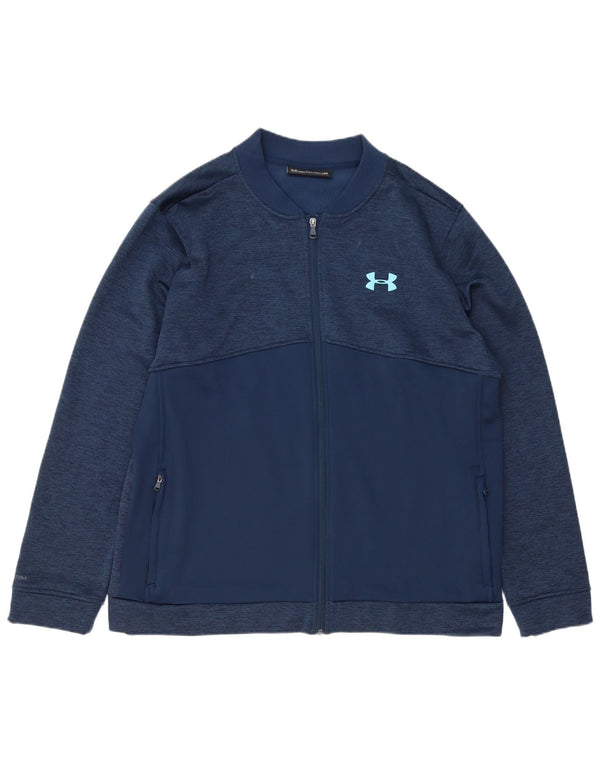 Giacca da tuta da uomo Under Armour Cold Gear 2XL poliestere blu navy