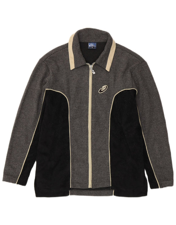 Giacca da tuta ASICS da uomo, colore grigio medio