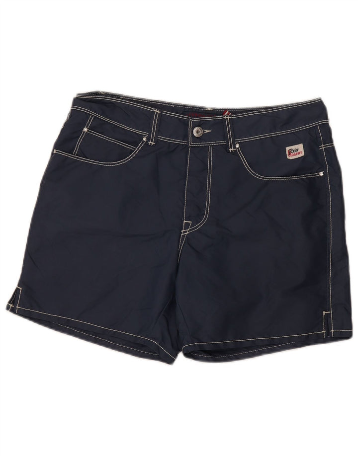 Pantaloncini da bagno da uomo Seven Bell Roy Rogers medi blu navy in poliammide