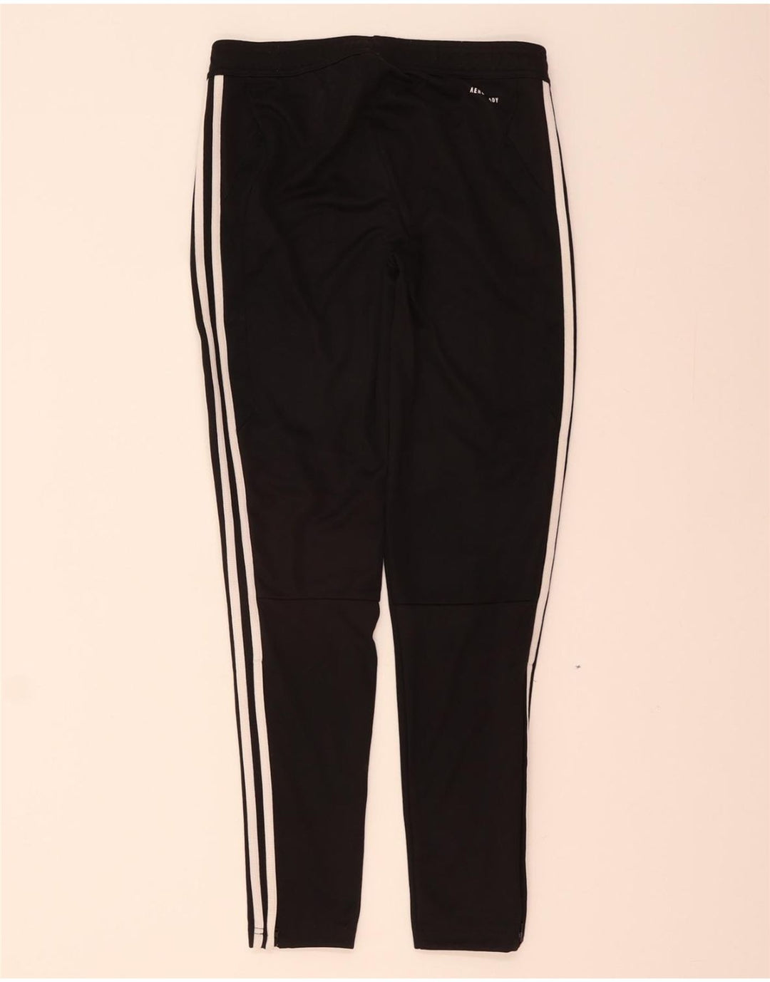 Pantaloni da tuta ADIDAS Aeroready da donna UK 8/10 Small Poliestere nero