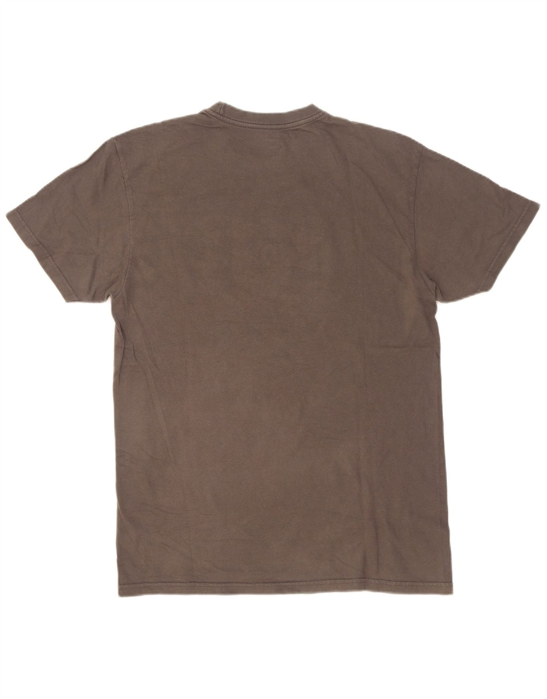 T-shirt grafica da uomo DC Top in cotone grigio medio
