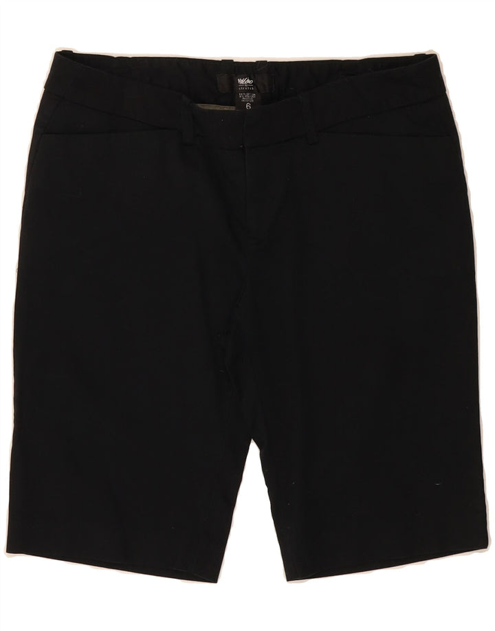 MOSSIMO Womens Casual Shorts US 6 Medium W30  Black Cotton Vintage Mossimo and Second-Hand Mossimo from Messina Hembry 