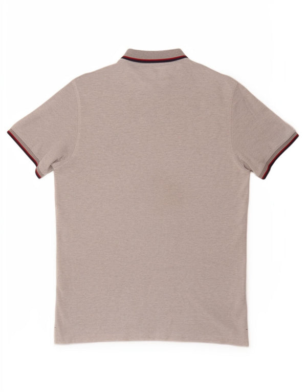 Polo da uomo Jack & Jones XL in cotone grigio