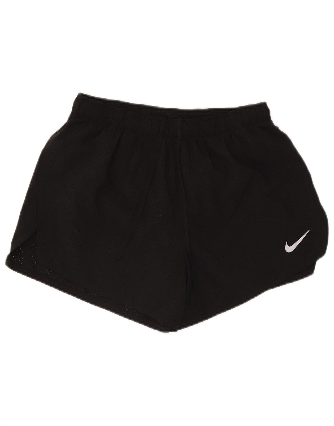 Pantaloncini sportivi Nike da donna Dri Fit UK 12 medio nero poliestere