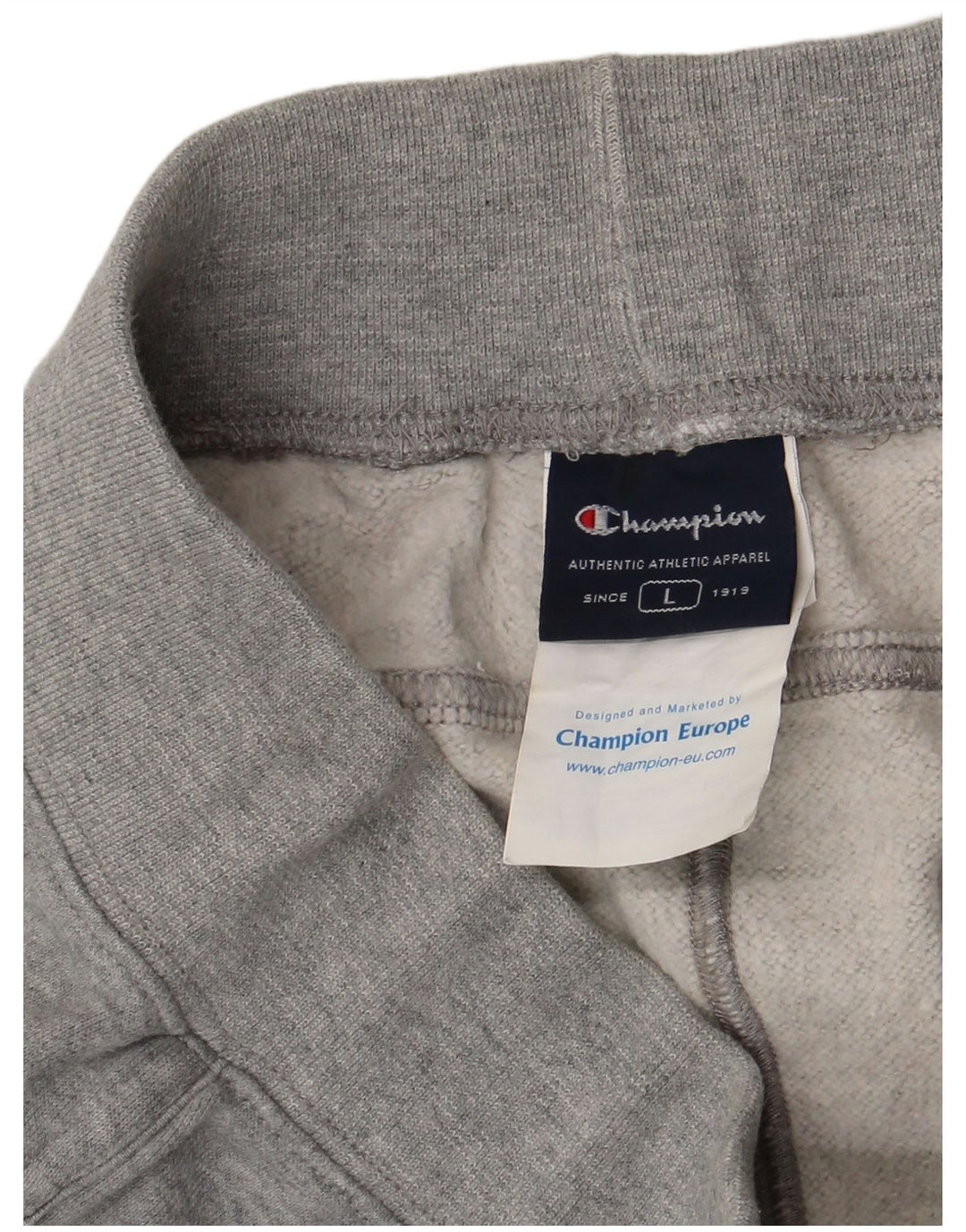 CHAMPION Pantaloni da tuta da uomo Joggers grandi in cotone grigio