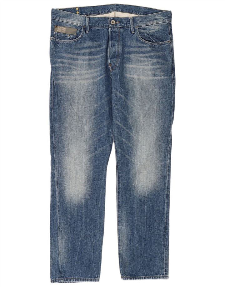 Jeans dritti da uomo G-STAR W36 L30 cotone blu