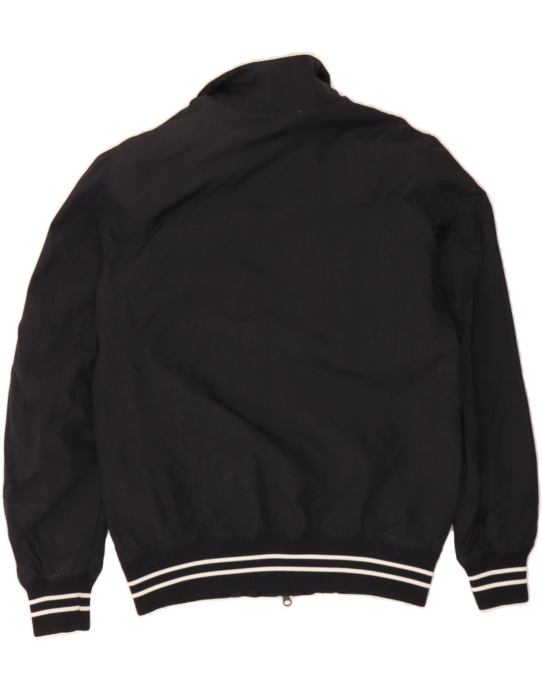MURPHY & NYE Mens Chicago Ill Custom Fit Bomber Jacket UK 36 Small Black Vintage Murphy & Nye and Second-Hand Murphy & Nye from Messina Hembry 