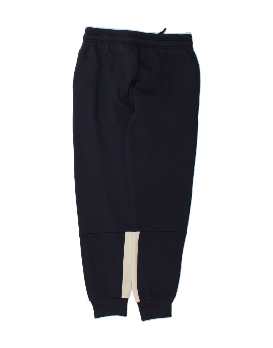 UMBRO Mens Tracksuit Trousers Joggers Medium  Navy Blue Colourblock Cotton Vintage Umbro and Second-Hand Umbro from Messina Hembry 