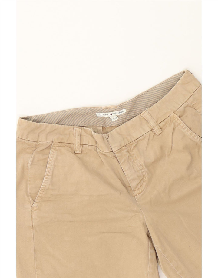 TOMMY HILFIGER Womens Chino Shorts US 6 Medium W32  Beige Cotton Vintage Tommy Hilfiger and Second-Hand Tommy Hilfiger from Messina Hembry 