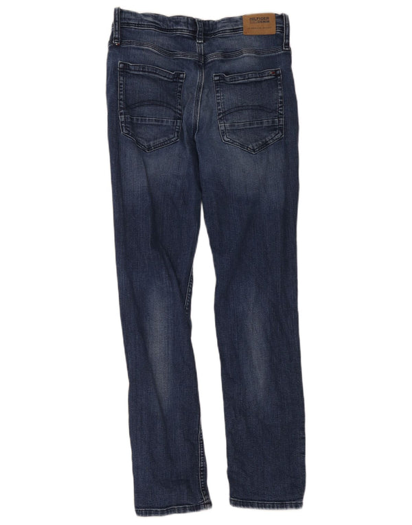 Jeans dritti per ragazzi Tommy Hilfiger 13-14 anni W30 L28 Blu