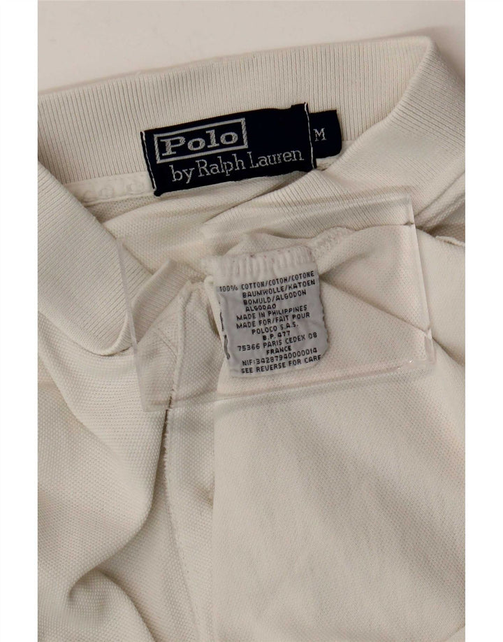 Camicia da uomo Polo Ralph Lauren in cotone bianco medio