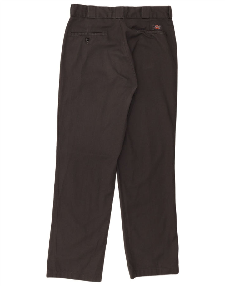 Dickies Pantaloni chino da uomo dritti Original Fit 874 W34 L32 Grigi