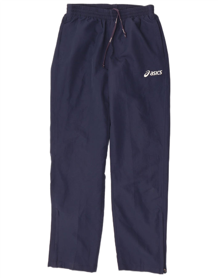 Pantaloni da tuta da uomo Asics XL in poliestere blu navy