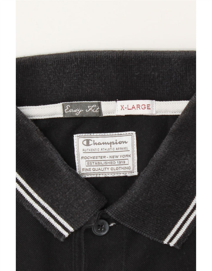 Polo Champion da uomo Easy Fit XL nera