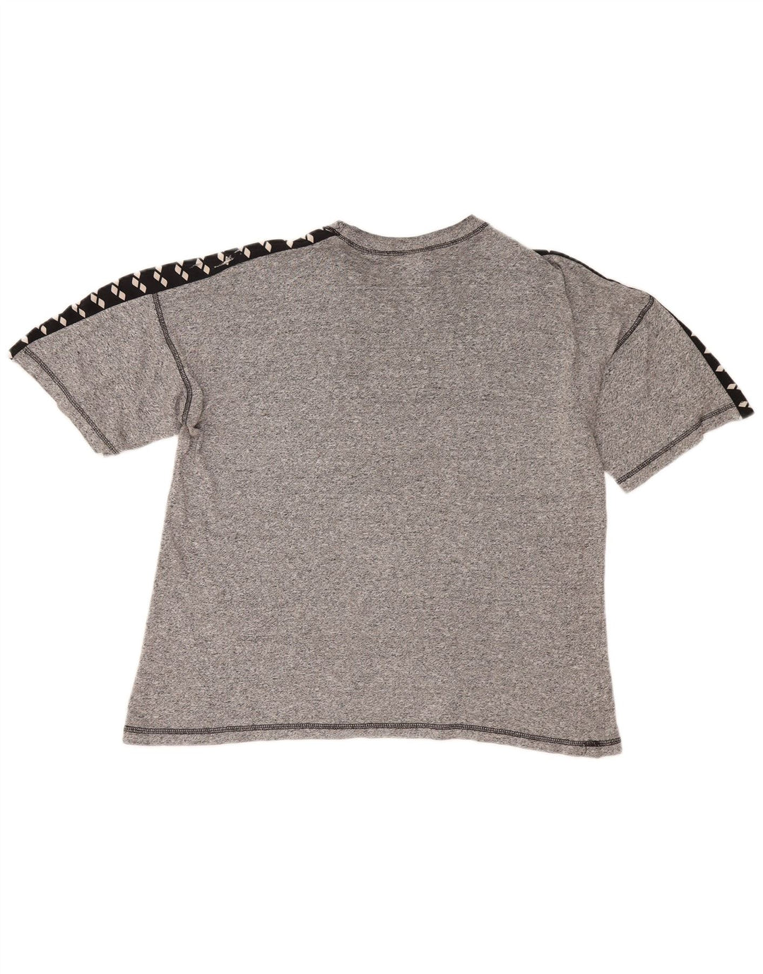 T-shirt grafica da uomo Arena Top Large grigio color block