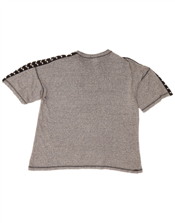T-shirt grafica da uomo Arena Top Large grigio color block