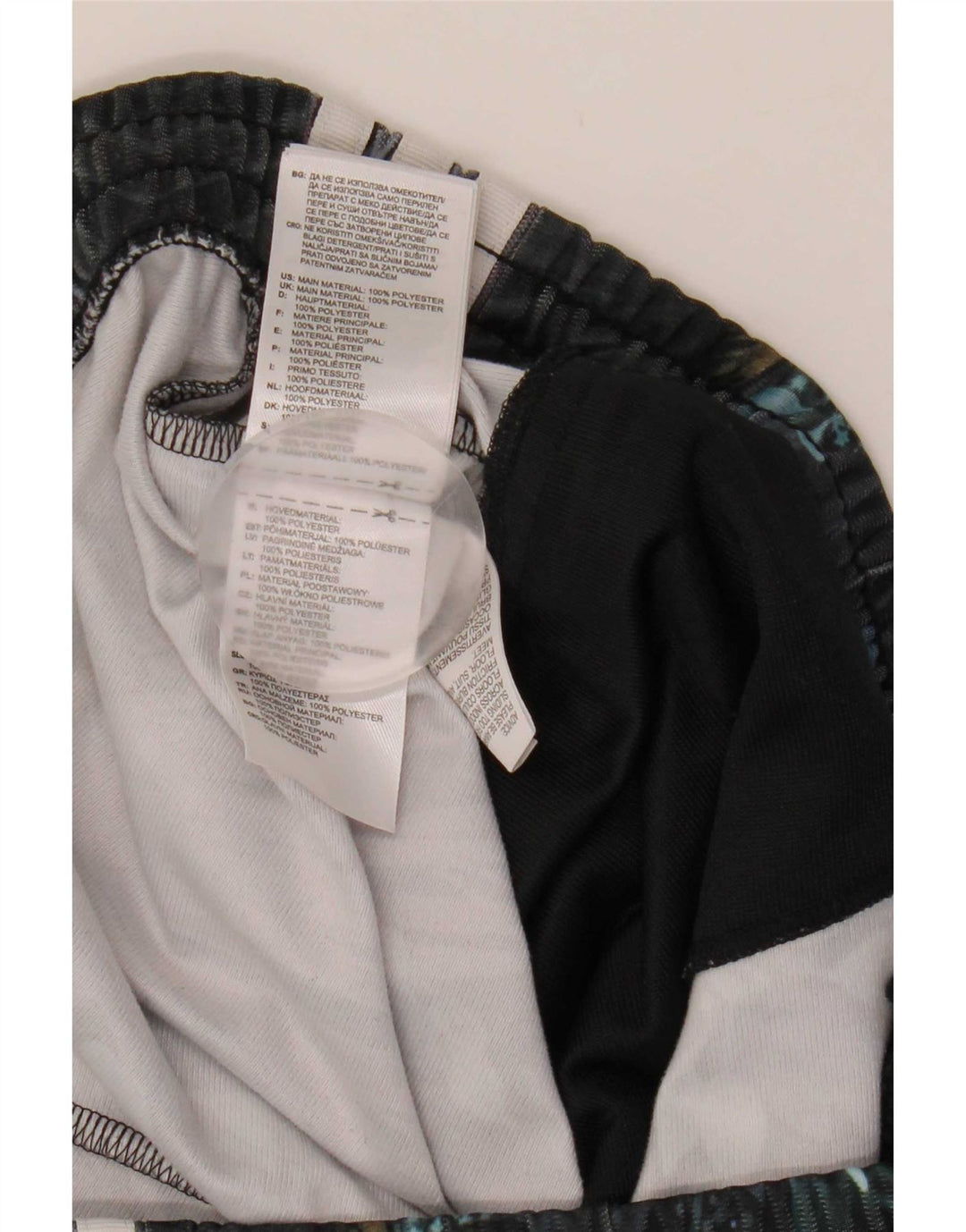 Pantaloni da tuta da donna Adidas UK 14 Grande poliestere floreale multicolore