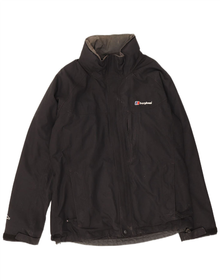 Giacca antipioggia da uomo Berghaus UK 38 nylon nero medio