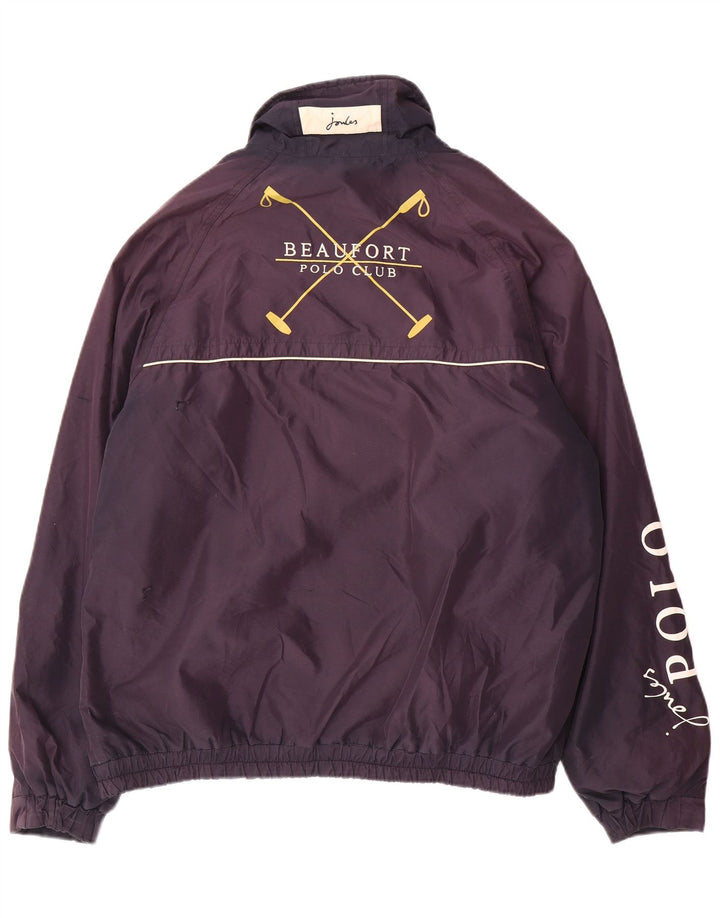 Joules Bomber grafico da uomo UK 42 XL Poliestere blu navy
