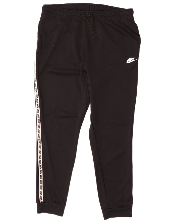 NIKE Pantaloni da tuta con grafica da uomo Joggers Large Nero Poliestere