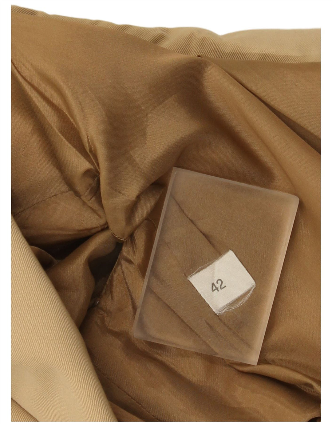 Giacca blazer vintage da donna a 2 bottoni IT 42 Beige medio