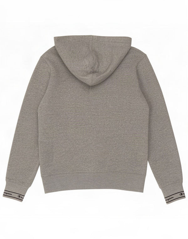 Maglia con cappuccio grafica da donna Champion UK 10 Small Grey Cotton