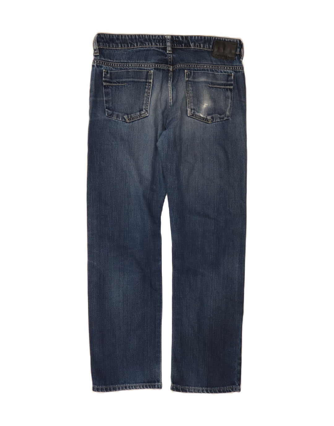 CALVIN KLEIN Mens Straight Jeans W32 L30  Blue Vintage Calvin Klein and Second-Hand Calvin Klein from Messina Hembry 