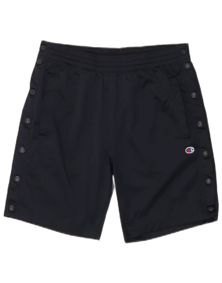 Pantaloncini sportivi da uomo Champion piccoli in poliestere blu navy
