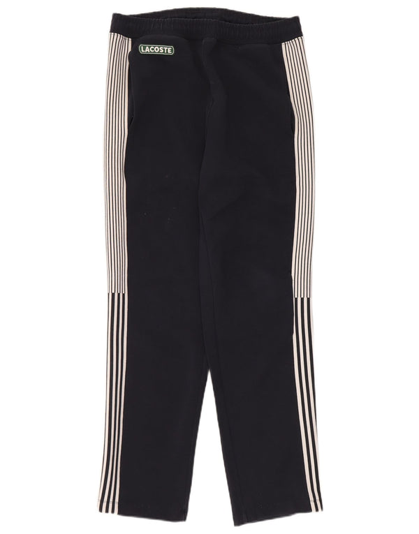 Pantaloni da tuta da uomo Lacoste taglia 3 piccoli in cotone blu navy